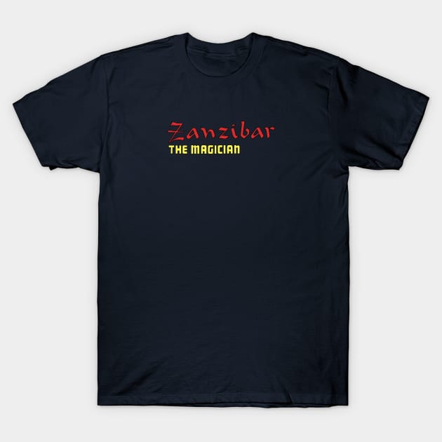 Zanzibar the Magician T-Shirt by CoverTales